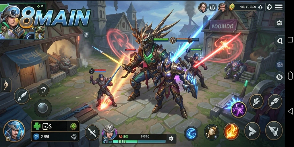 Tampilan gameplay seru dalam game strategi 88MAIN yang menantang.
