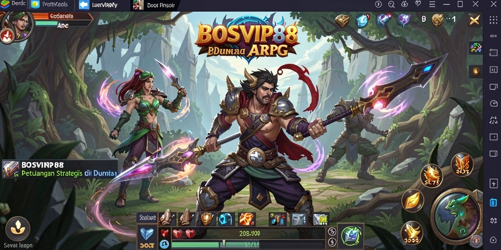Gameplay seru dengan pertarungan mendebarkan di BOSVIP88.