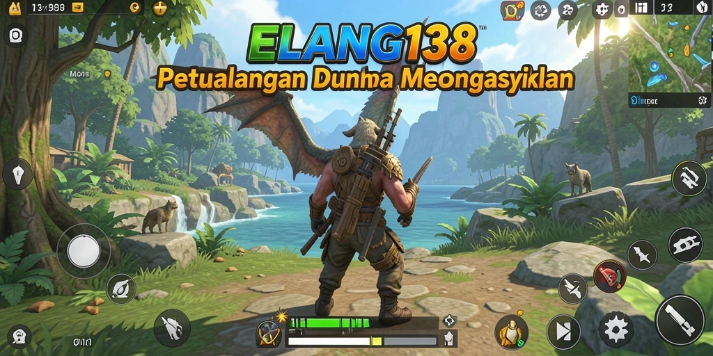 Gameplay seru di dunia terbuka ELANG138 yang penuh petualangan.