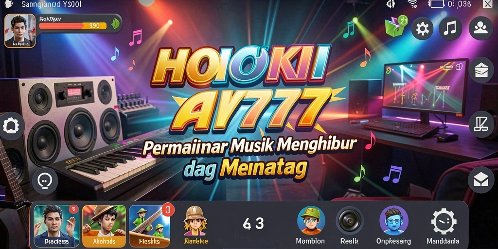 Tampilan gameplay HOKI777 yang seru dan menarik.