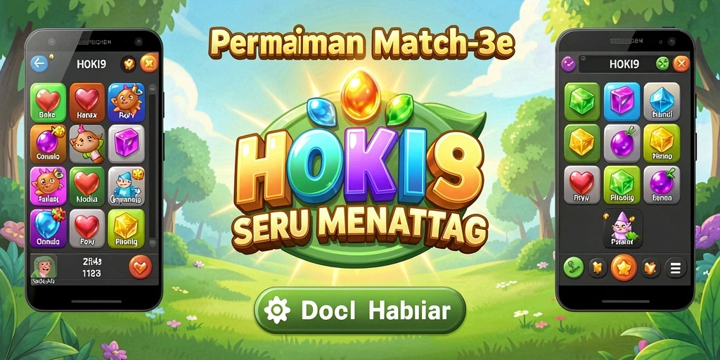 Tampilan gameplay HOKI9 yang seru dan penuh warna.
