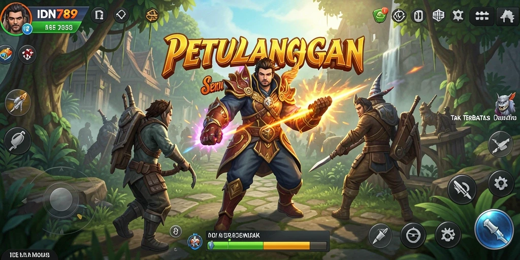 Screenshot IDN789 menampilkan aksi petualangan yang mendebarkan dan grafis yang memukau.