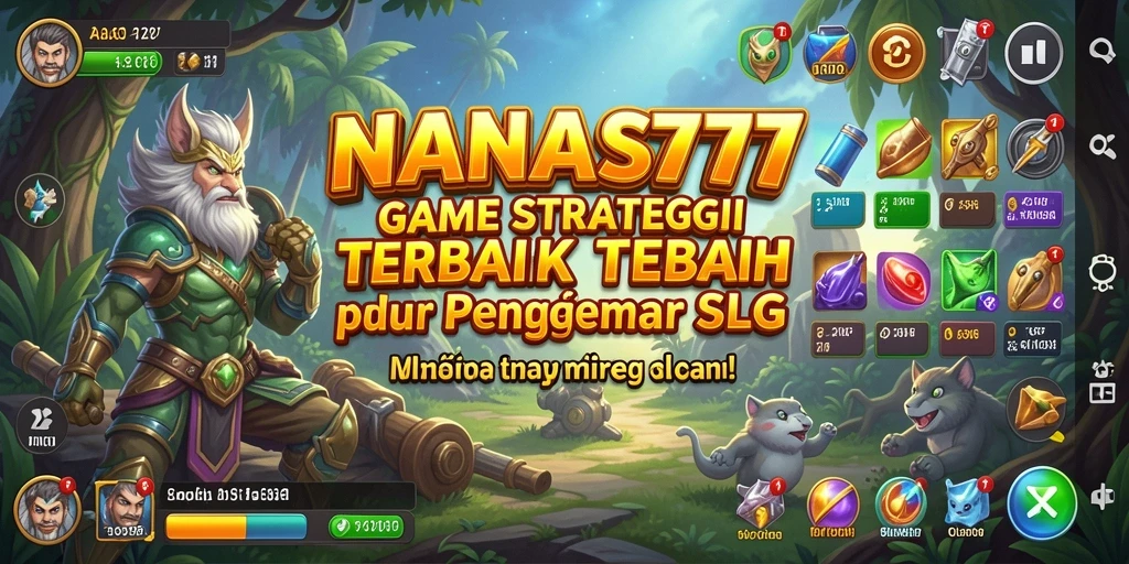Tampilan gaming NANAS777 yang menarik dan penuh aksi.