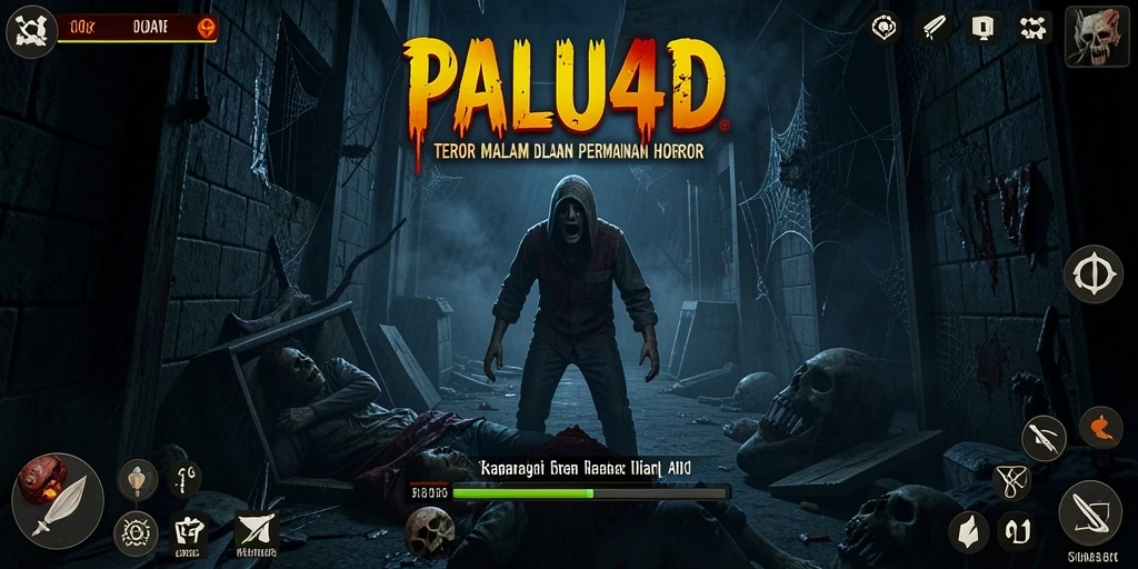 Tampilan gameplay yang mencekam dan menegangkan dalam <strong>PALU4D</strong>.