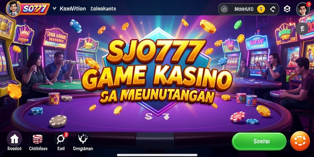 Tampilan grafis menawan dari gameplay SJO777 yang seru.