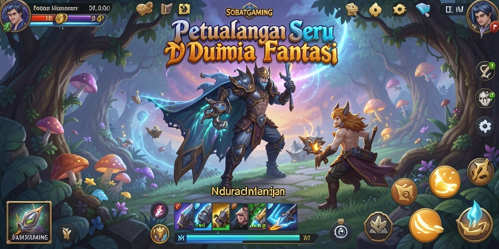 Tampilan gameplay SOBATGAMING yang menampilkan petualangan seru.