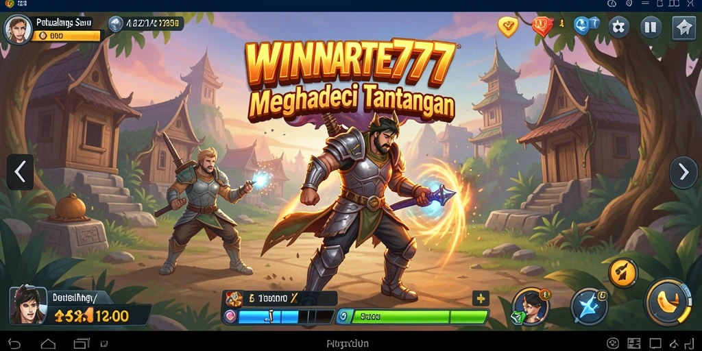 Tampilan gameplay WINRATE777 yang seru dan mendebarkan.