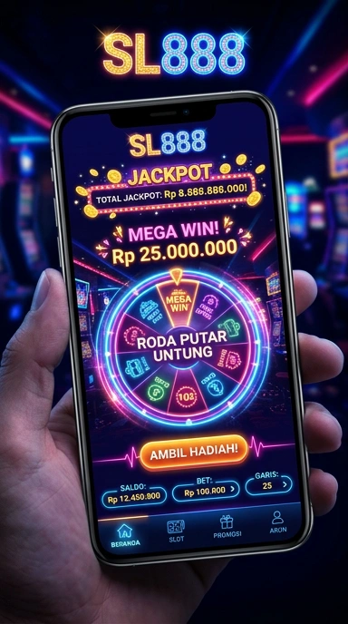 Tampilan antarmuka sl888 yang modern dan user-friendly.